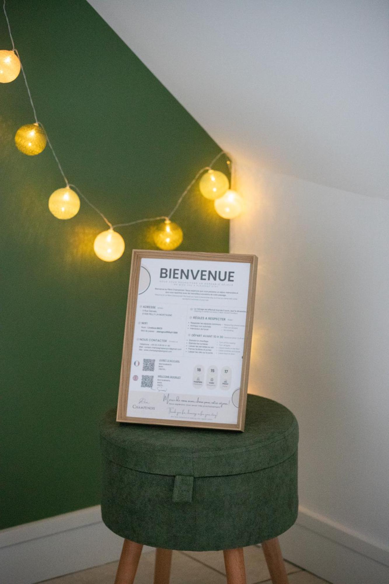 Reve Champenois Chambres D'Hotes Rilly-la-Montagne Eksteriør billede